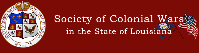 The Society of Colonial Wars Louisiana